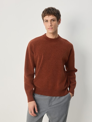 Pull-over Next en marron : devant