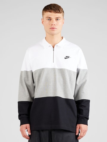 Nike Sportswear Sweatshirt in Weiß: predná strana