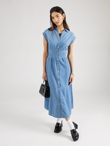 GAP Shirt dress in Blue: front