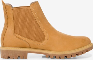 TAMARIS Chelsea Boots in Beige