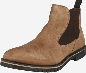 Chelsea Boots 'Caj' bugatti en beige : devant