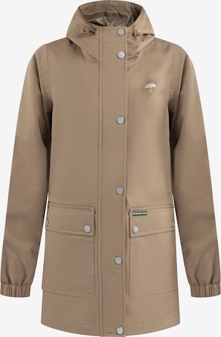 Veste fonctionnelle Schmuddelwedda en beige : devant