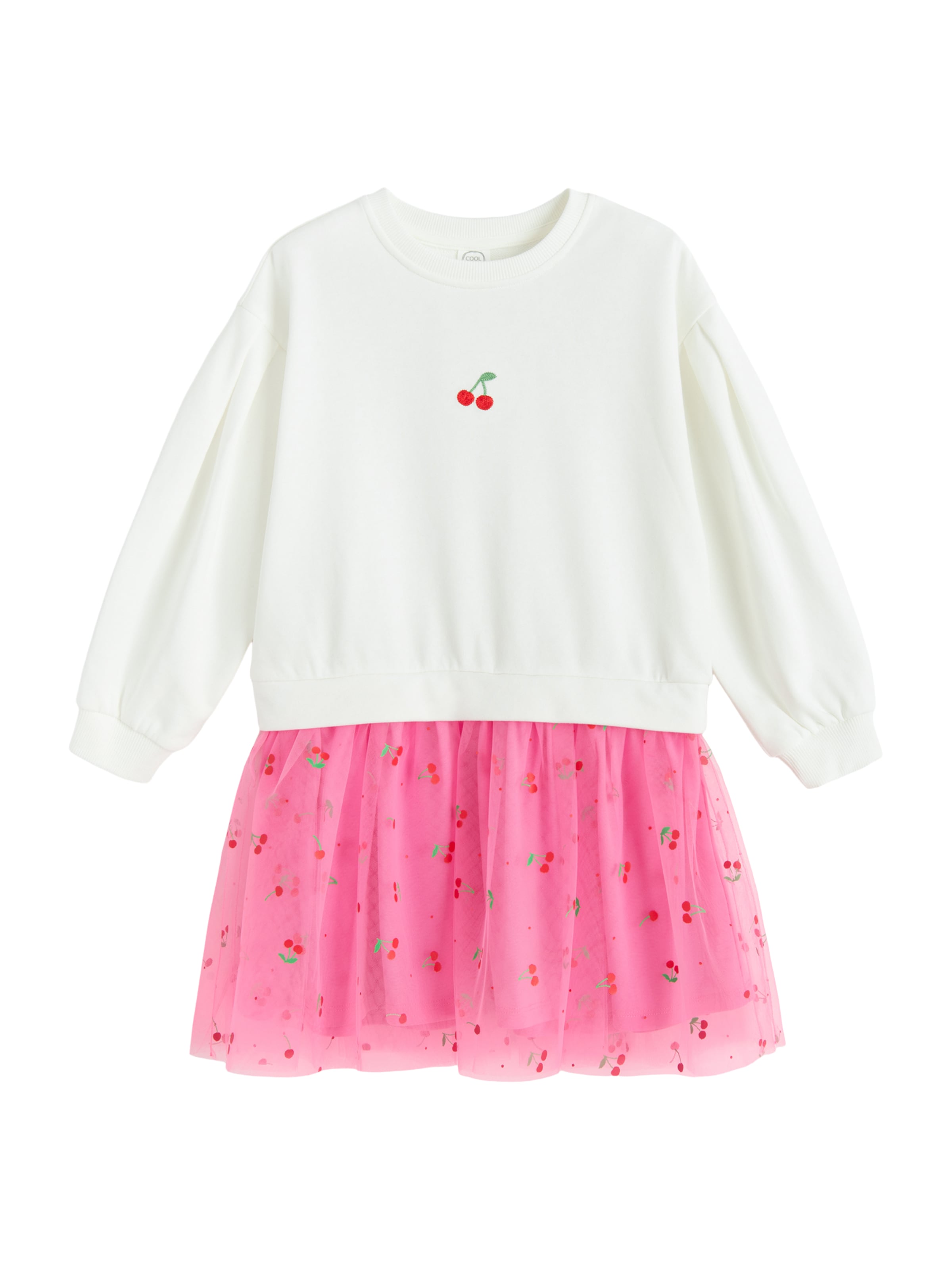 Cool Club Платье в Белый: спереди