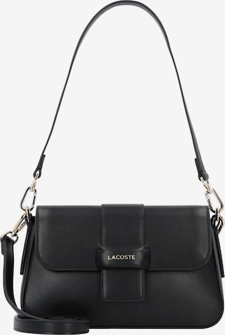 LACOSTE Válltáska - fekete: elől