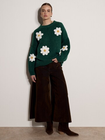 Pull-over ' ' Apricot en vert