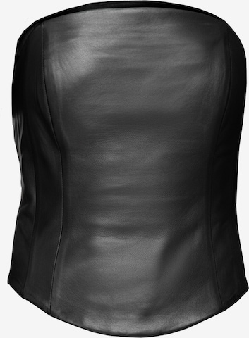 VESPUCCI BY VSP - Camiseta 'Iana' en negro: frente