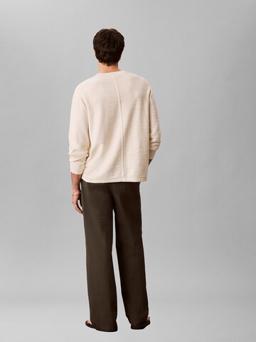 Calvin Klein Loosefit Hose in Braun