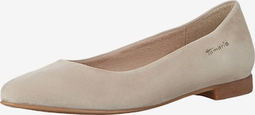 Ballerines TAMARIS en beige : devant