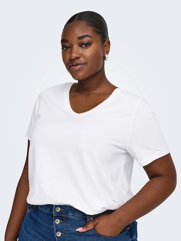 ONLY Carmakoma T-shirt 'CARBONNIE' i vit