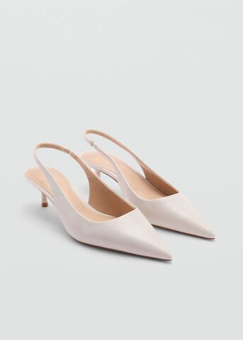 Décolleté sling di MANGO in beige