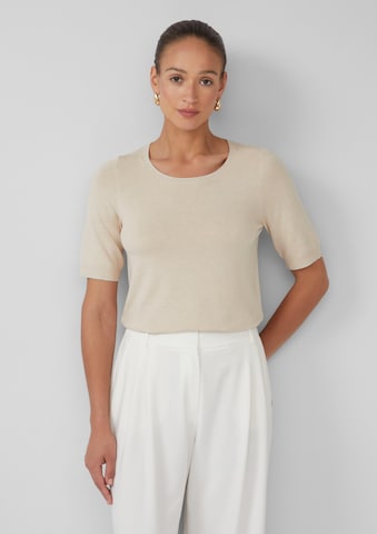 s.Oliver BLACK LABEL Pullover in Beige: Vorderseite
