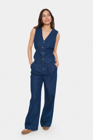 SAINT TROPEZ Wide leg Jeans 'JaclynSZ' in Blue