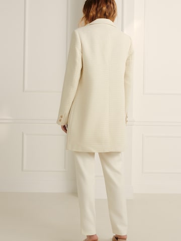 Guido Maria Kretschmer Women Between-Seasons Coat 'Daphne' in White