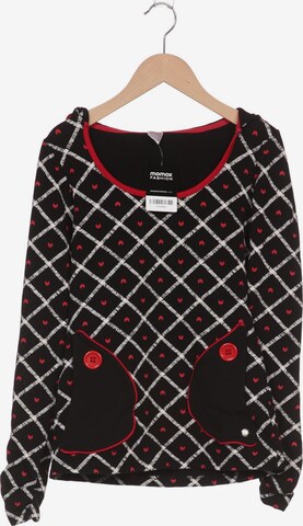 PUSSY DELUXE Sweatshirt & Zip-Up Hoodie in XS in Black: front