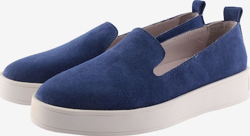 D.MoRo Shoes Classic Flats 'EXCOLARE' in Blue: front