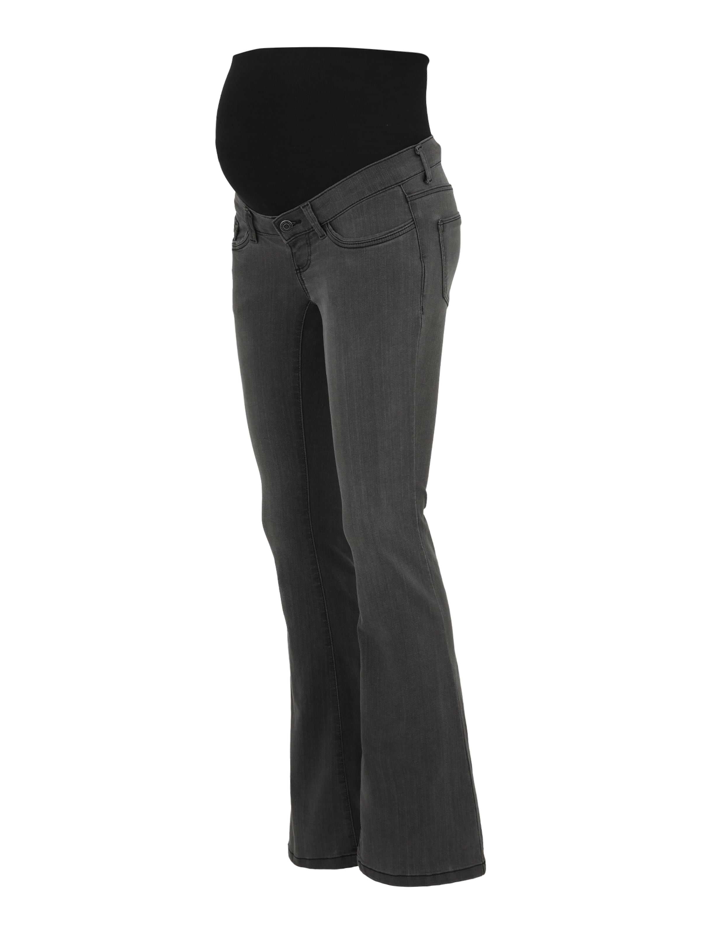 Vero Moda Maternity Laienev Teksapüksid 'VMMTANYA', värv hall: eest vaates