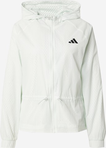 ADIDAS PERFORMANCE Trainingsjacke 'COVER-UP' in Grün: predná strana