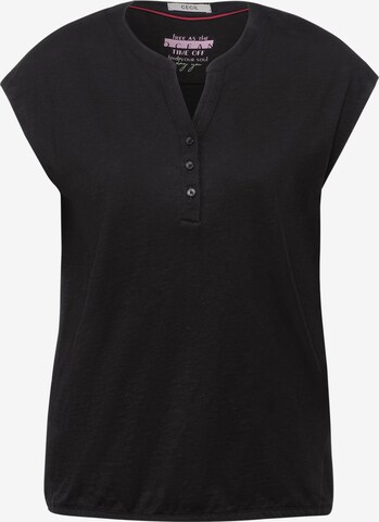 CECIL Shirt in Black: front