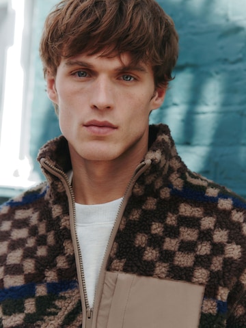 brūns Next Flīsa jaka