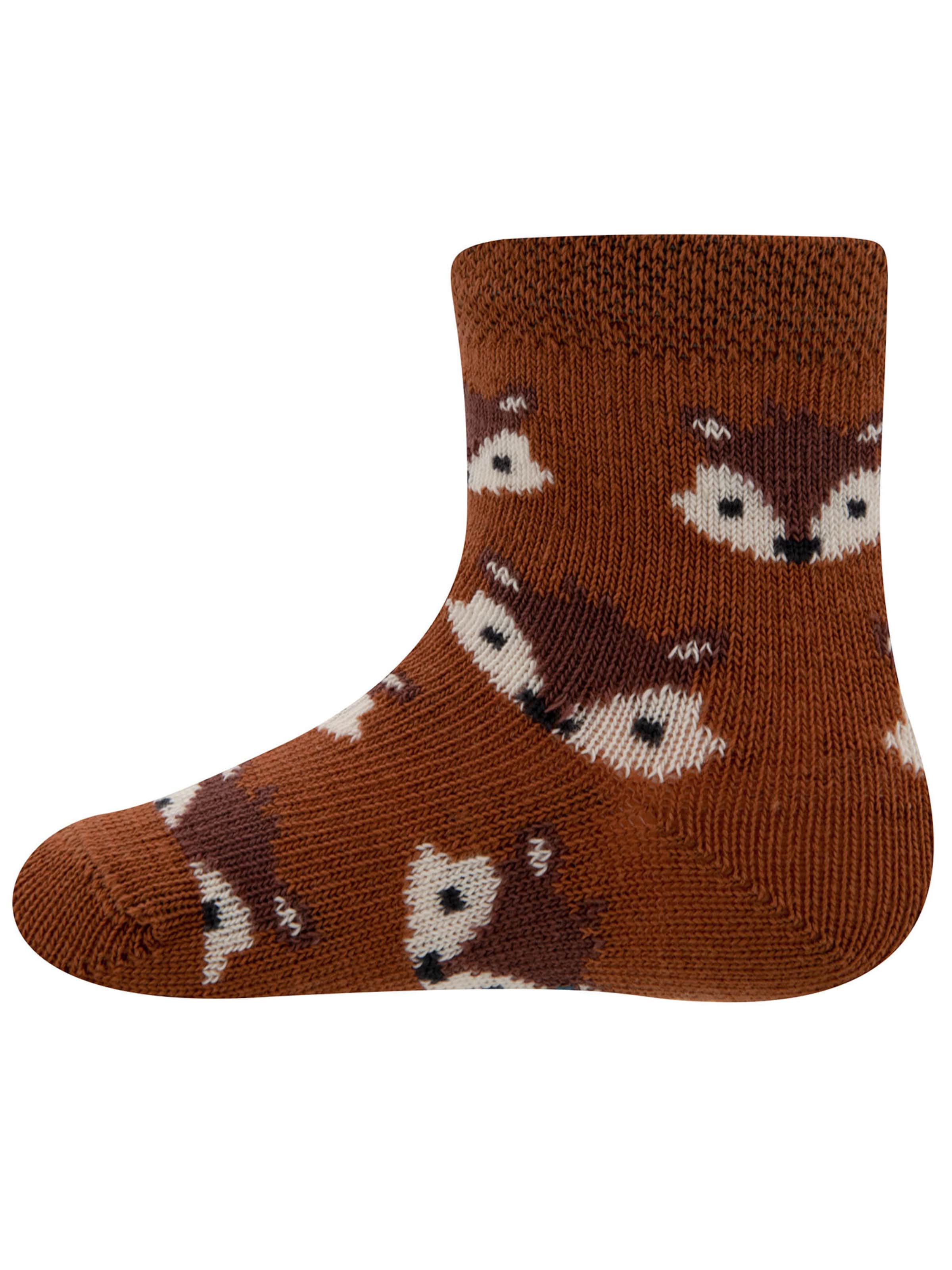 EWERS Ponožky 'Fuchs' - Béžová