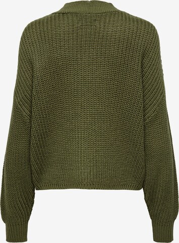 ONLY Knit cardigan 'Carol' in Green