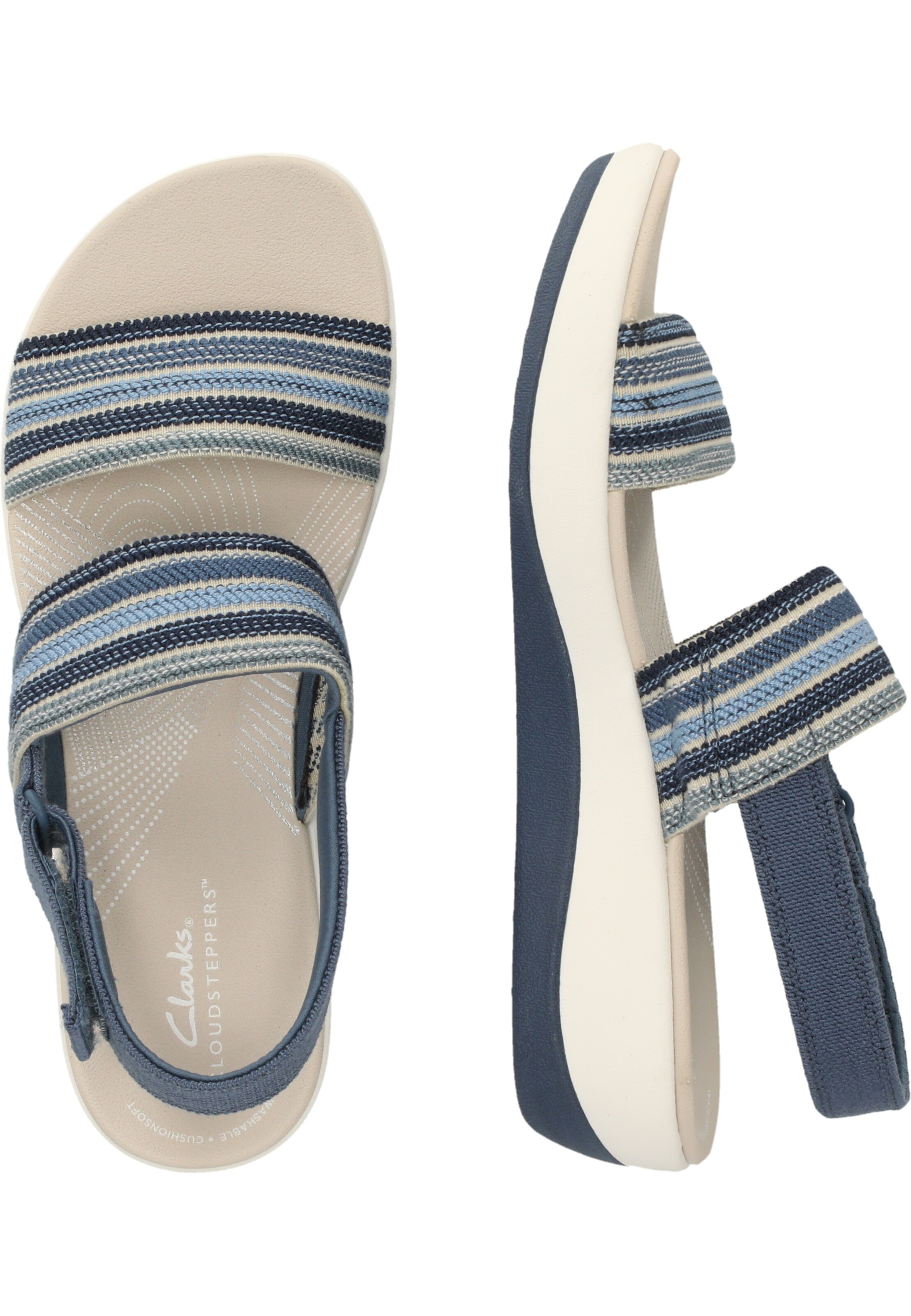CLARKS Sandaal 'Arla' in Blauw