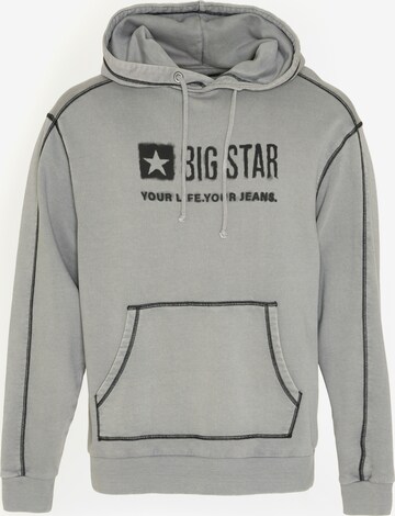 Sweat-shirt 'Bisco' BIG STAR en gris : devant