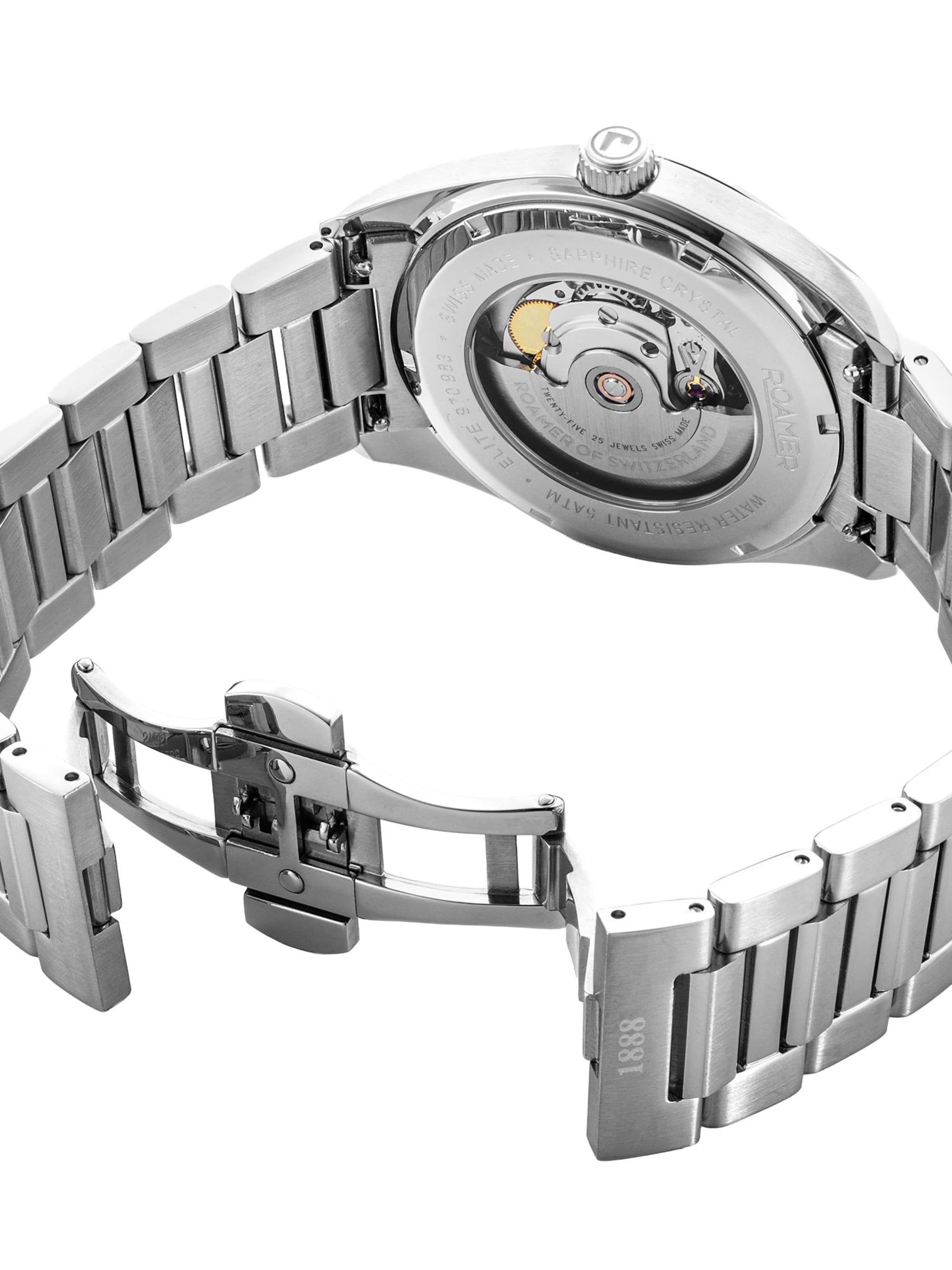 Roamer Analog Watch 'Elite' in Green