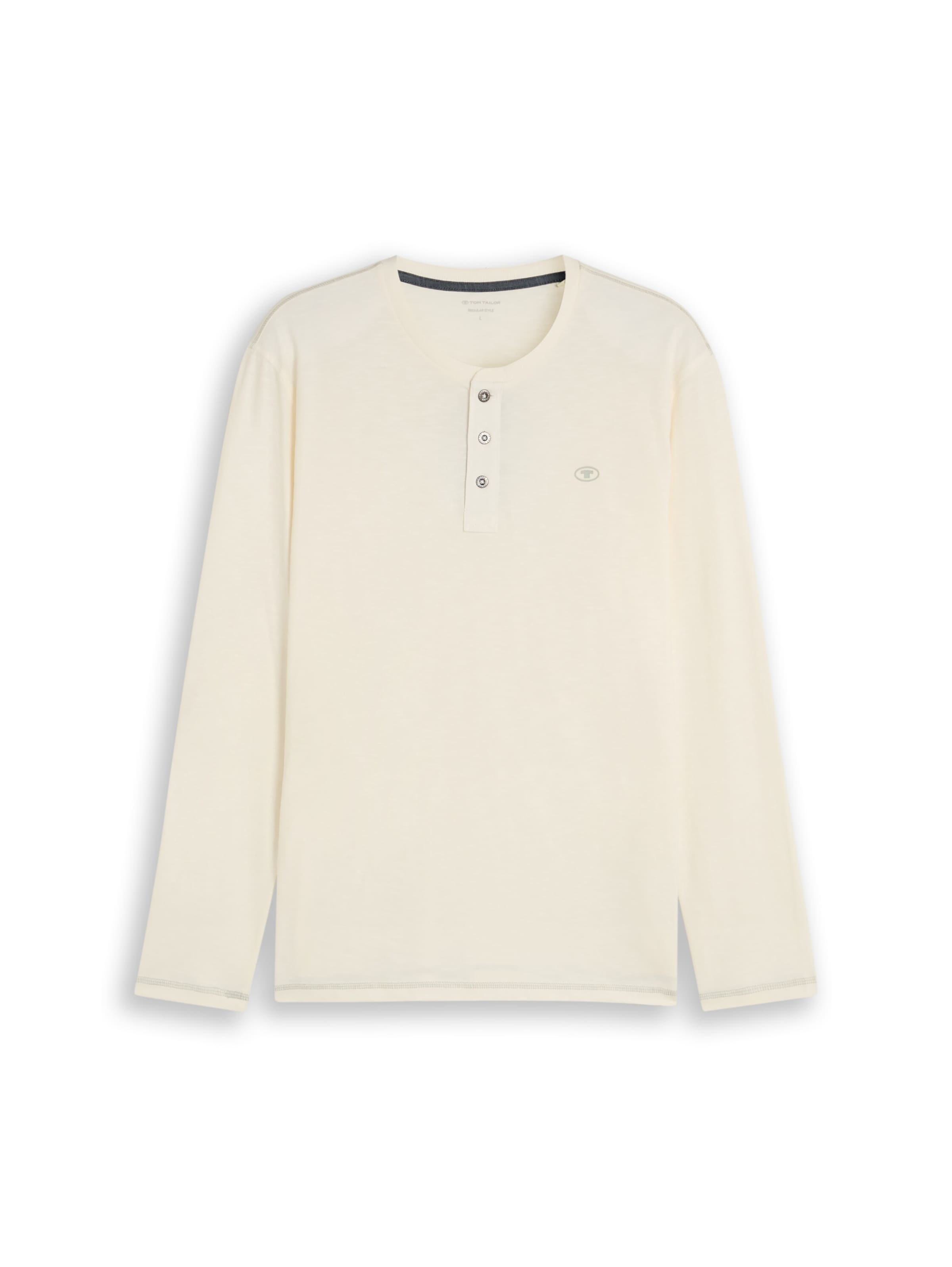 TOM TAILOR Shirt in Weiß: Vorderseite