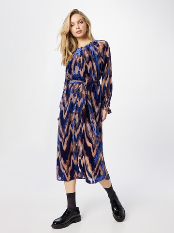 Freebird Icons Jurk 'Senna' in Blauw: voorkant