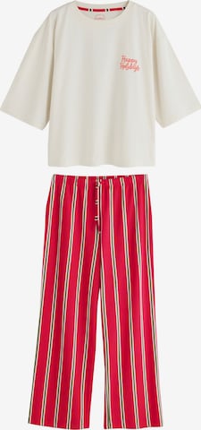 Pyjama 'Family Christmas' Next en beige : devant