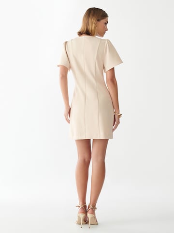 Willa Dress 'Amanza' in Beige