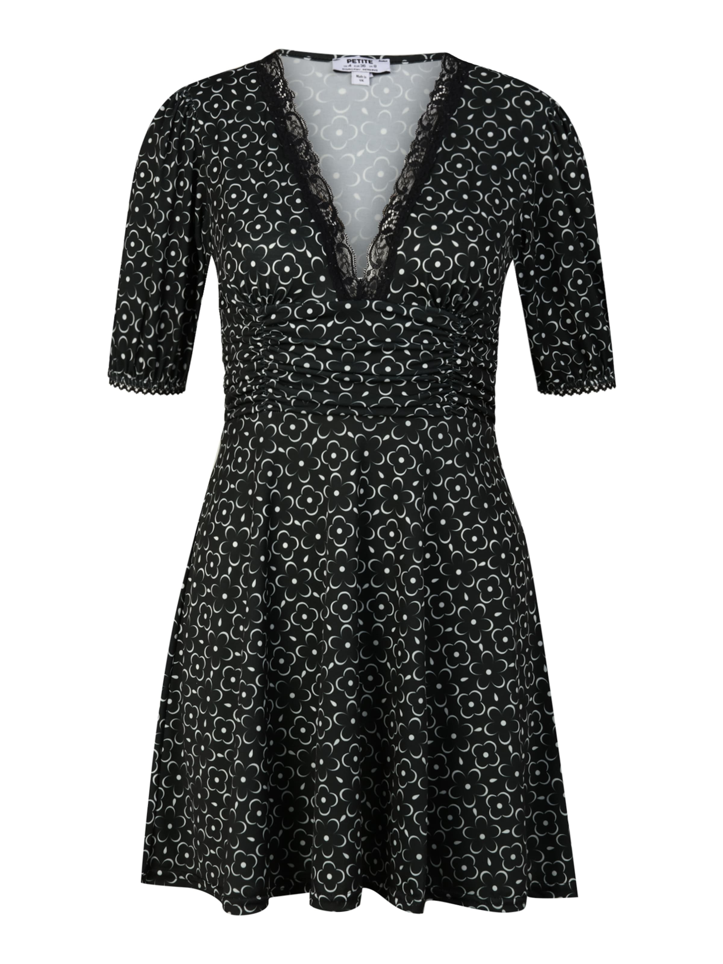 Dorothy Perkins Petite Kleid in Schwarz: Vorderseite