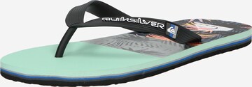 Infradito 'MOLOKAI' di QUIKSILVER in nero: frontale