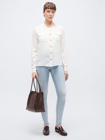 Vero Moda Tall Skinny Jeans 'VMFLASH' i blå