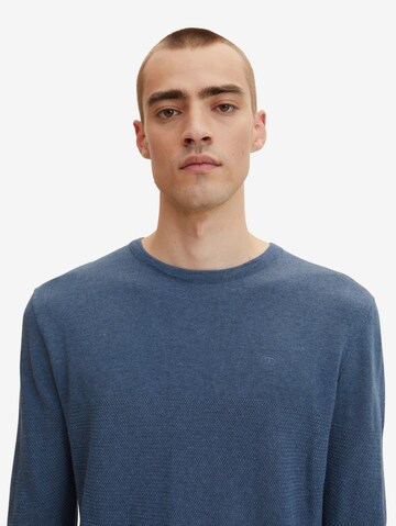 TOM TAILOR Pullover in Blau