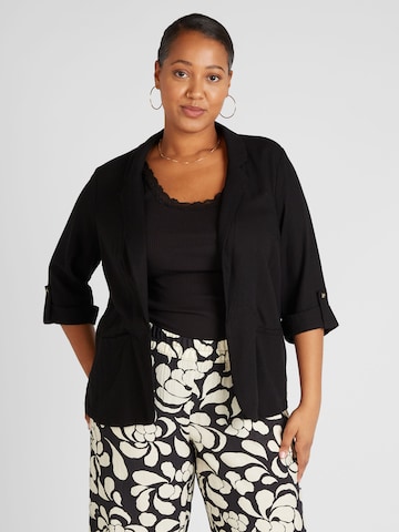 Vero Moda Curve - Blazer 'Jesmilo' en negro: frente