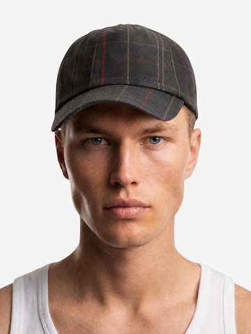 Cappello da baseball 'HAYDON TARTAN CAP 262MMHA0969' di Barbour in nero