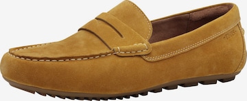 Mocassin Tamaris en jaune : devant