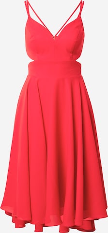 MAGIC NIGHTS Cocktail Dress in Red: front