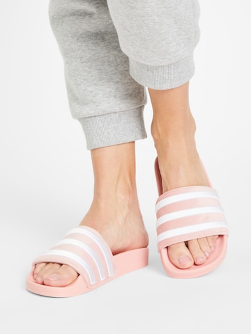 ADIDAS ORIGINALS Muiltjes 'Adilette' in Roze