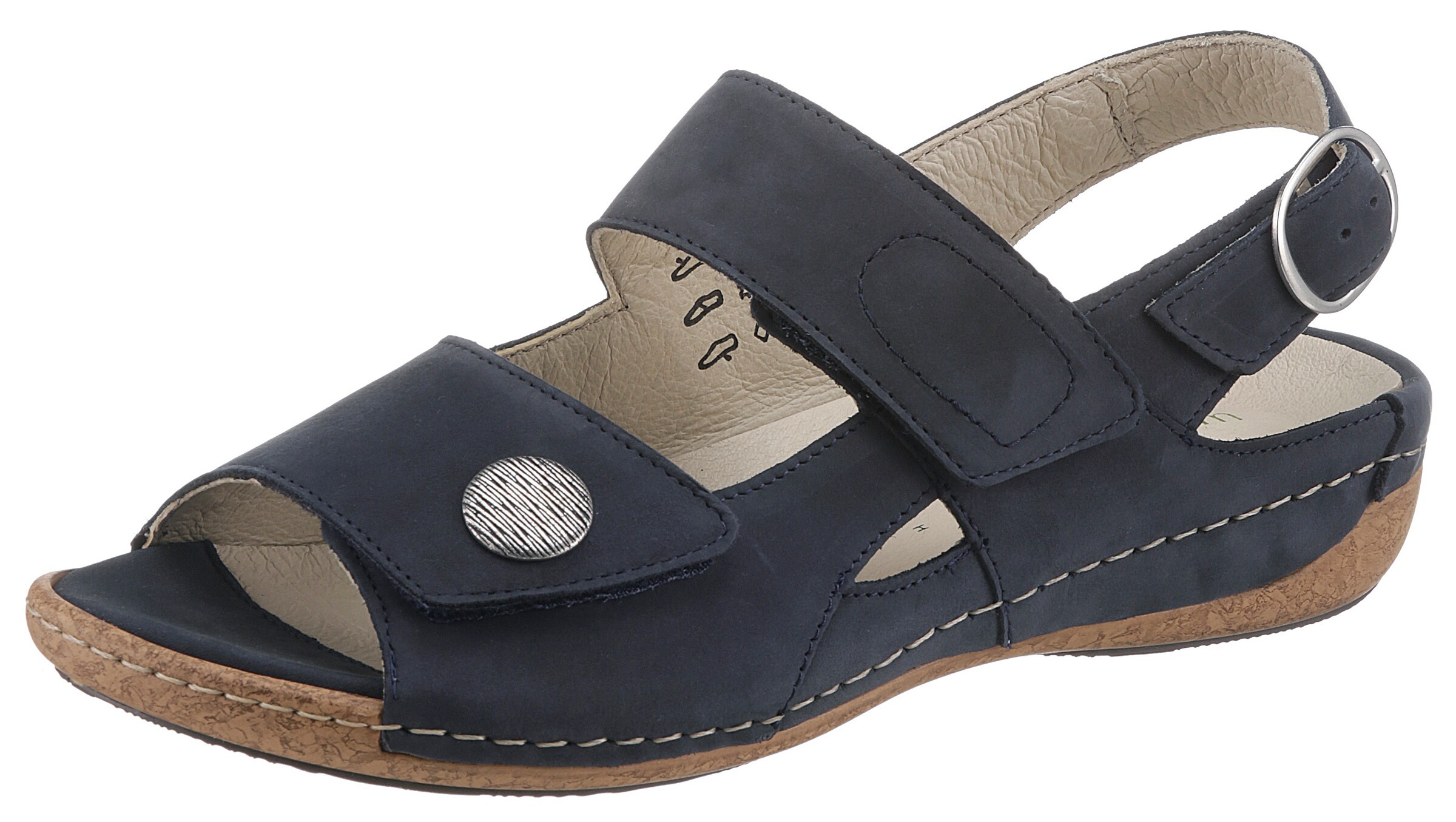 WALDLÄUFER Sandals in Blue: front