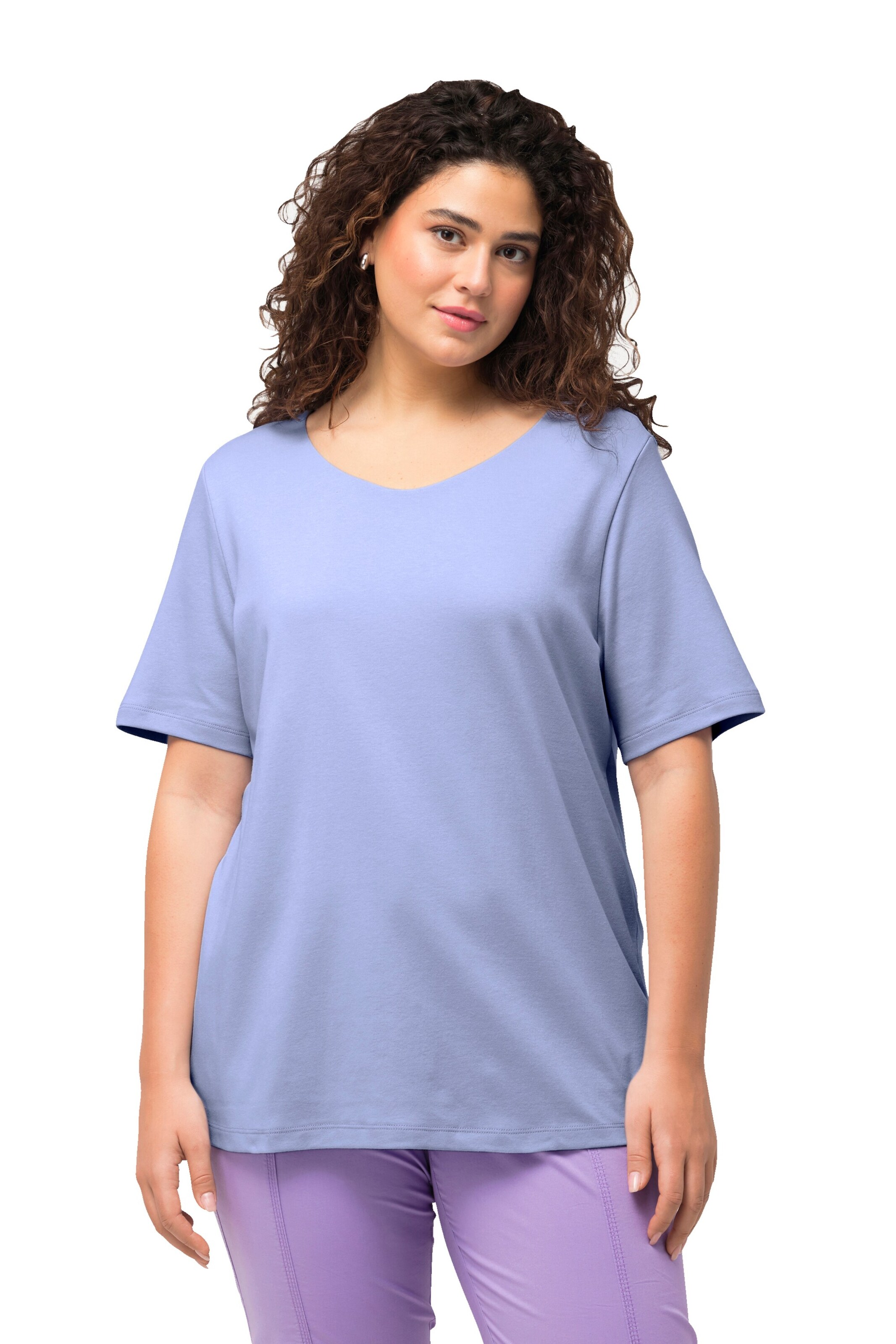 Ulla Popken Shirt in Blue: front