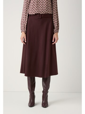 MORE & MORE Skirt in Brown: front