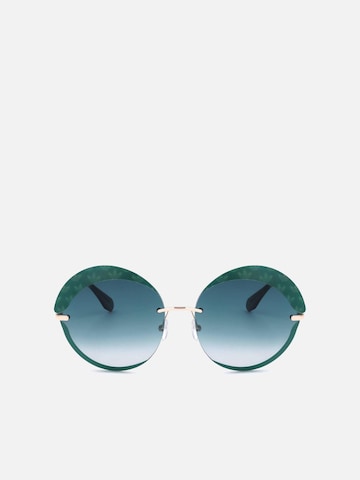 ADIDAS ORIGINALS - Gafas de sol 'Adidas Original OR0019 Matte black 67/17/135 Women Sunglasses' en verde: frente