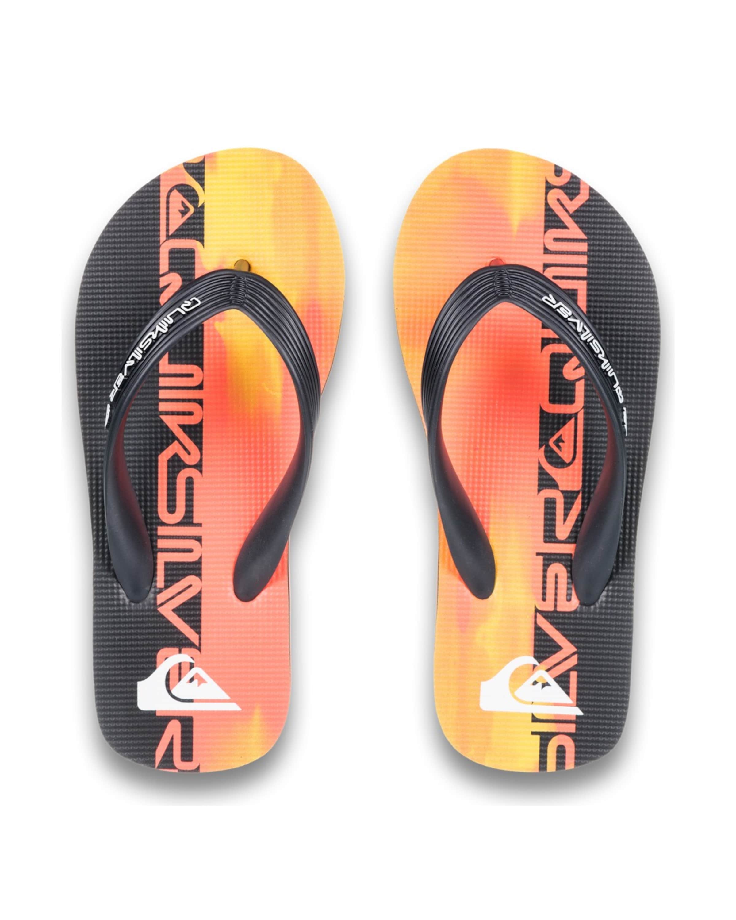 QUIKSILVER Open schoenen 'Molokai Art 25' in Zwart