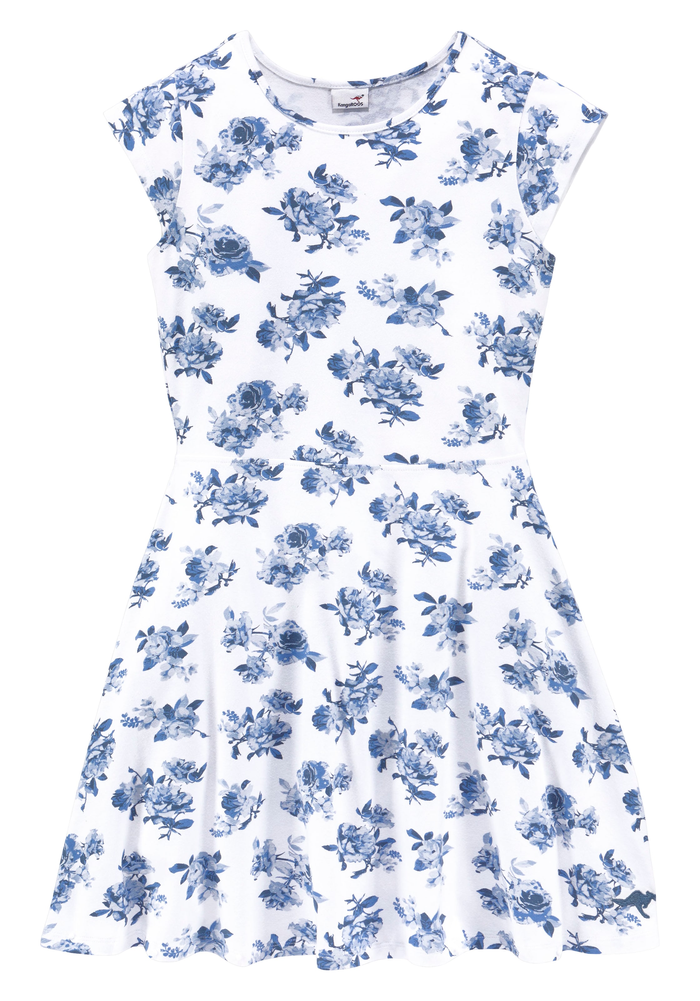 KangaROOS Kleid in Weiß: Vorderseite