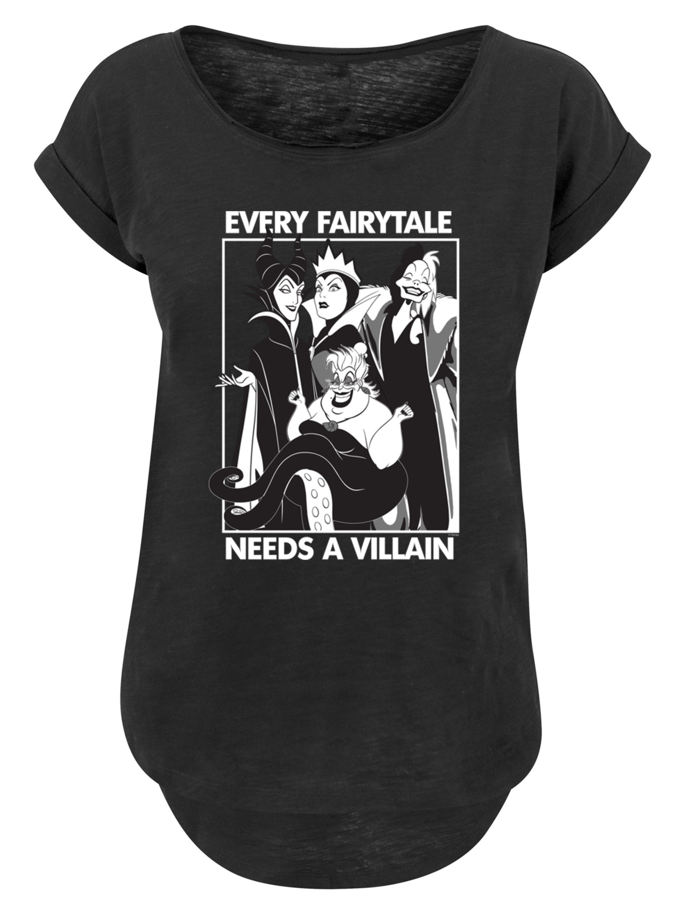 T-shirt F4NT4STIC en noir : devant