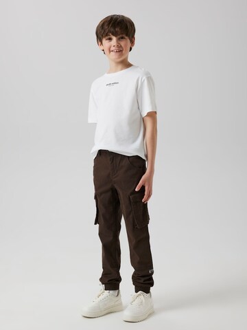 NAME IT Tapered Pants 'NITBAMGO' in Brown