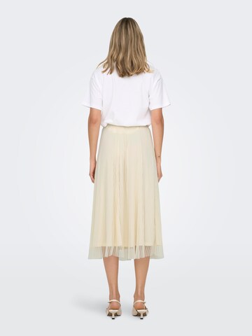 ONLY Skirt in Beige